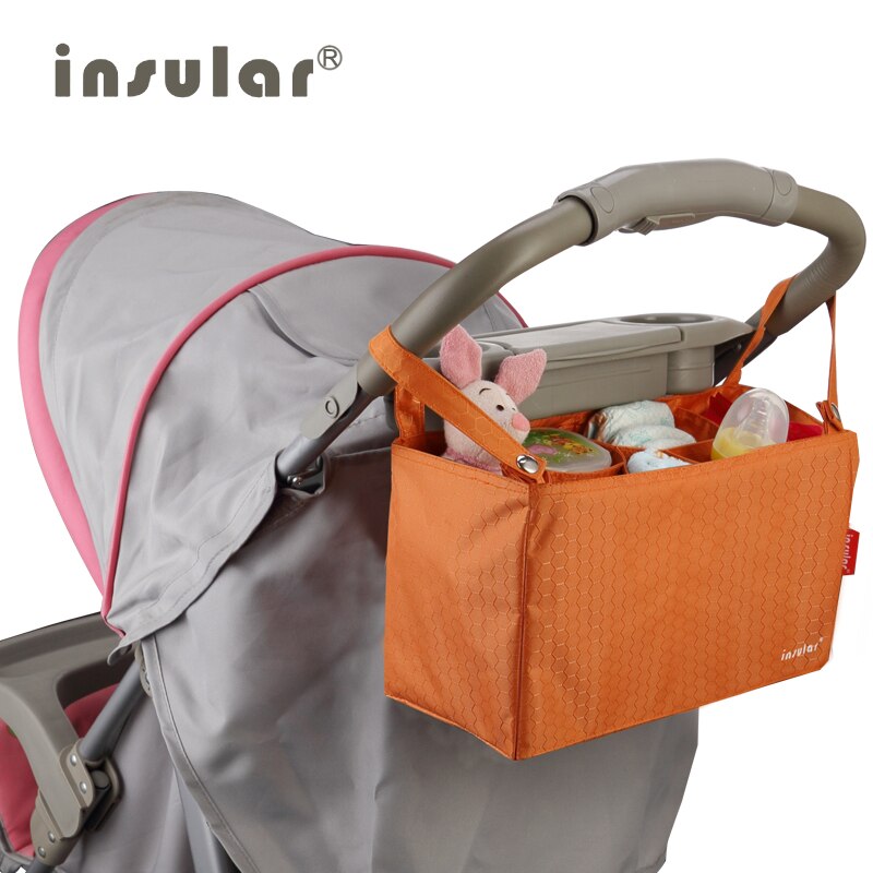 Diaper Caddy Organizer - Insular Kinderwagen Tas Mummy Organizer Luier