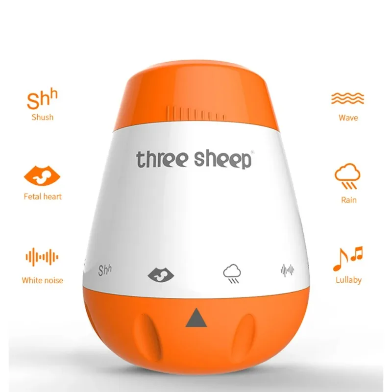 Baby Sound Machine White - Baby White Noise Machine Slimme muziek