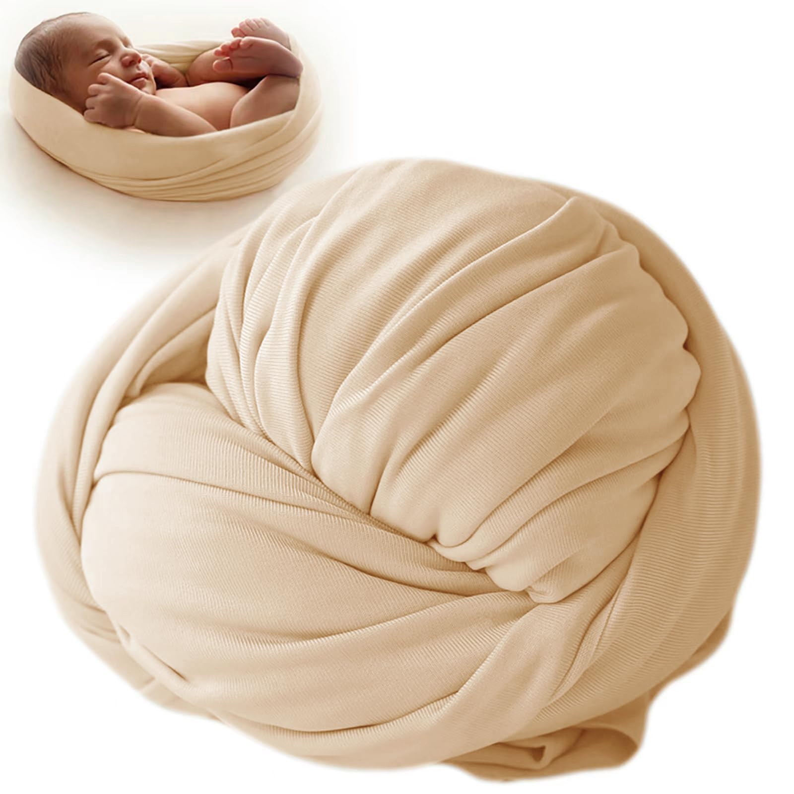Baby Wrap Stretchy - Pasgeboren fotografie rekwisieten Rekbare babywikkel Inbakerdeken