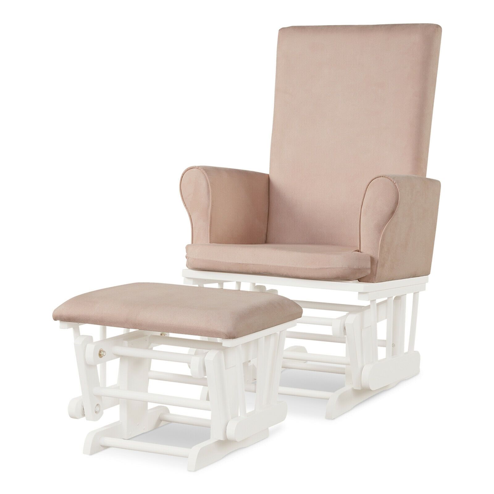 Baby Nursery Rocking Chair - Baby Relax Schommelstoel met Voetenbank en