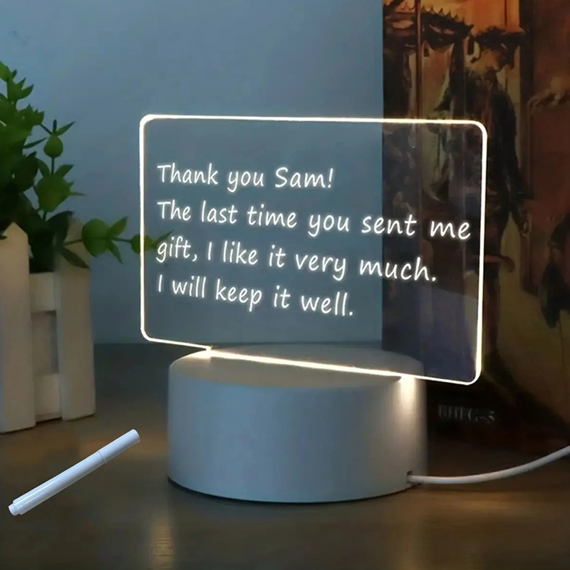 Baby Nursery Egg Light - Acryl Led-verlichting Schrijfbord Nachtlampje Lamp baby