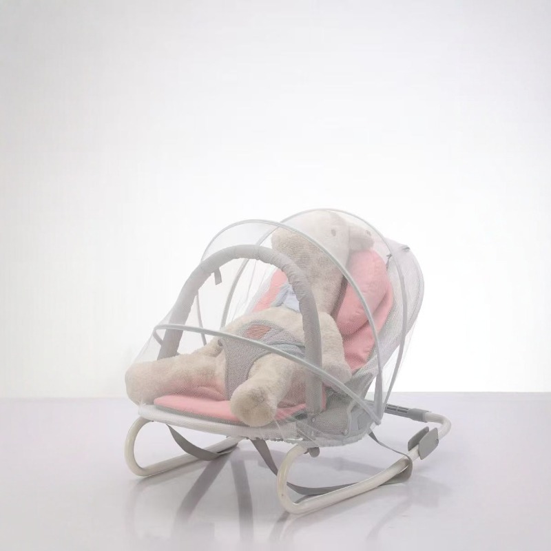 Baby Nursery Rocking Chair - Baby-schommelstoel, handmatige wieg, slaapwieg voor binnen/buiten,