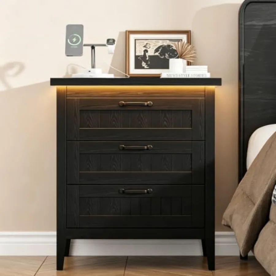 Drawer Dresser White - 30,5 cm hoog, dressoir met 3