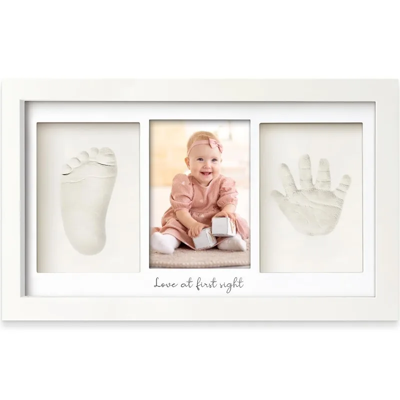 Baby Nursery Design - Baby Handafdruk Voetafdruk Klei Kit Pasgeboren