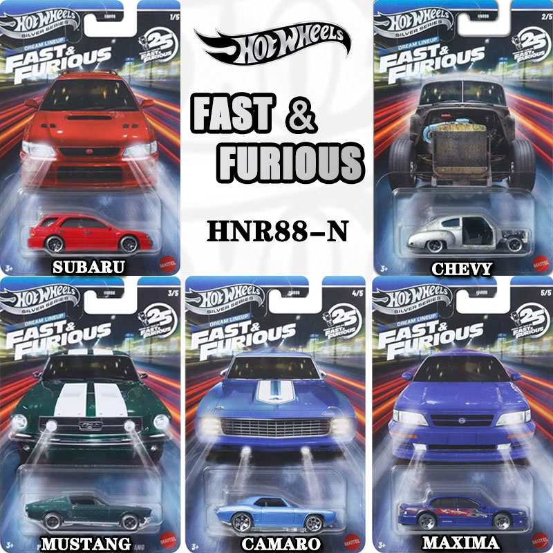 Baby Nursery Gifts - Hot Wheels 1:64 gegoten legeringsauto Fast&Furious,