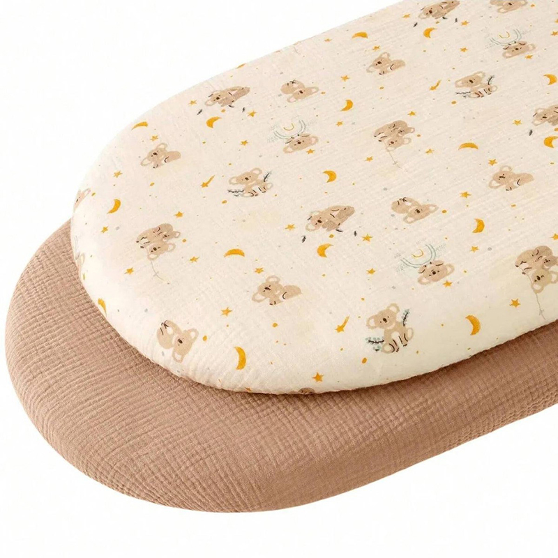 Baby Nursery Basket - Mousseline Wieg Lakens voor Baby Meisje