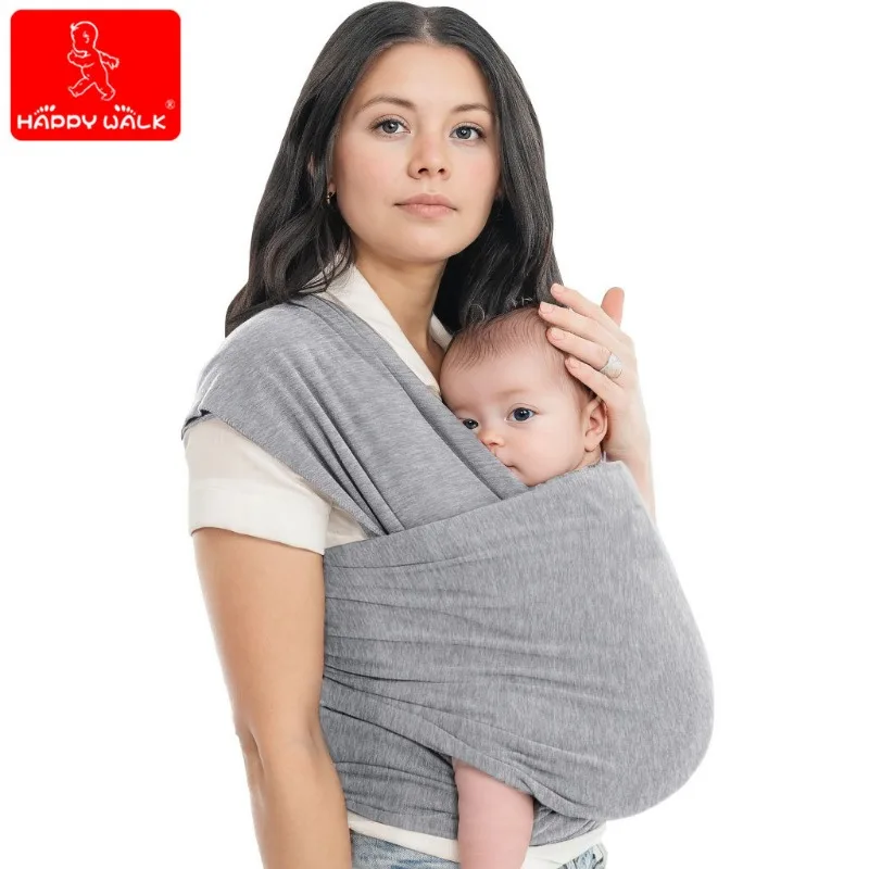Baby Wrap Stretchy - Draagdoek 0-36 maanden Effen kleur Rekbare