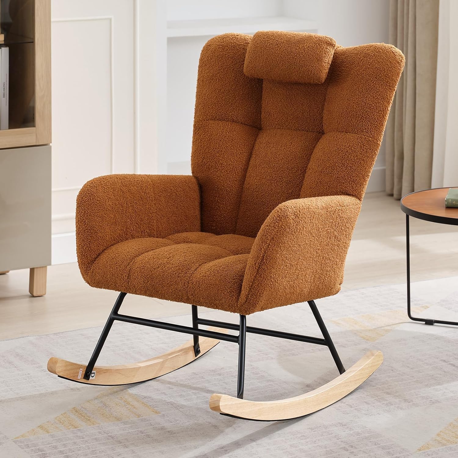 Baby Nursery Rocking Chair - Teddy Glider Rocker Kinderkamer Verpleegstoel Volwassenen