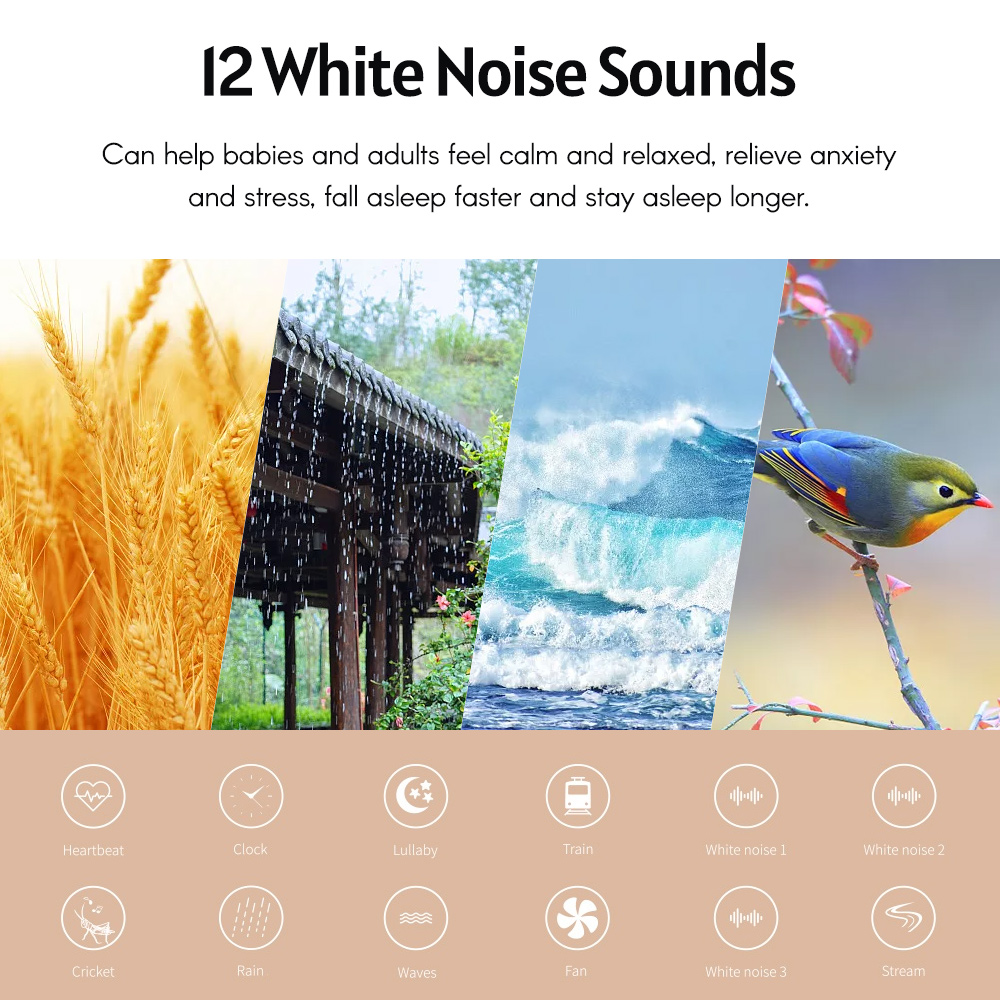 Baby White Noise Machine Nacht - Baby Sound Machine White recensie en prijs