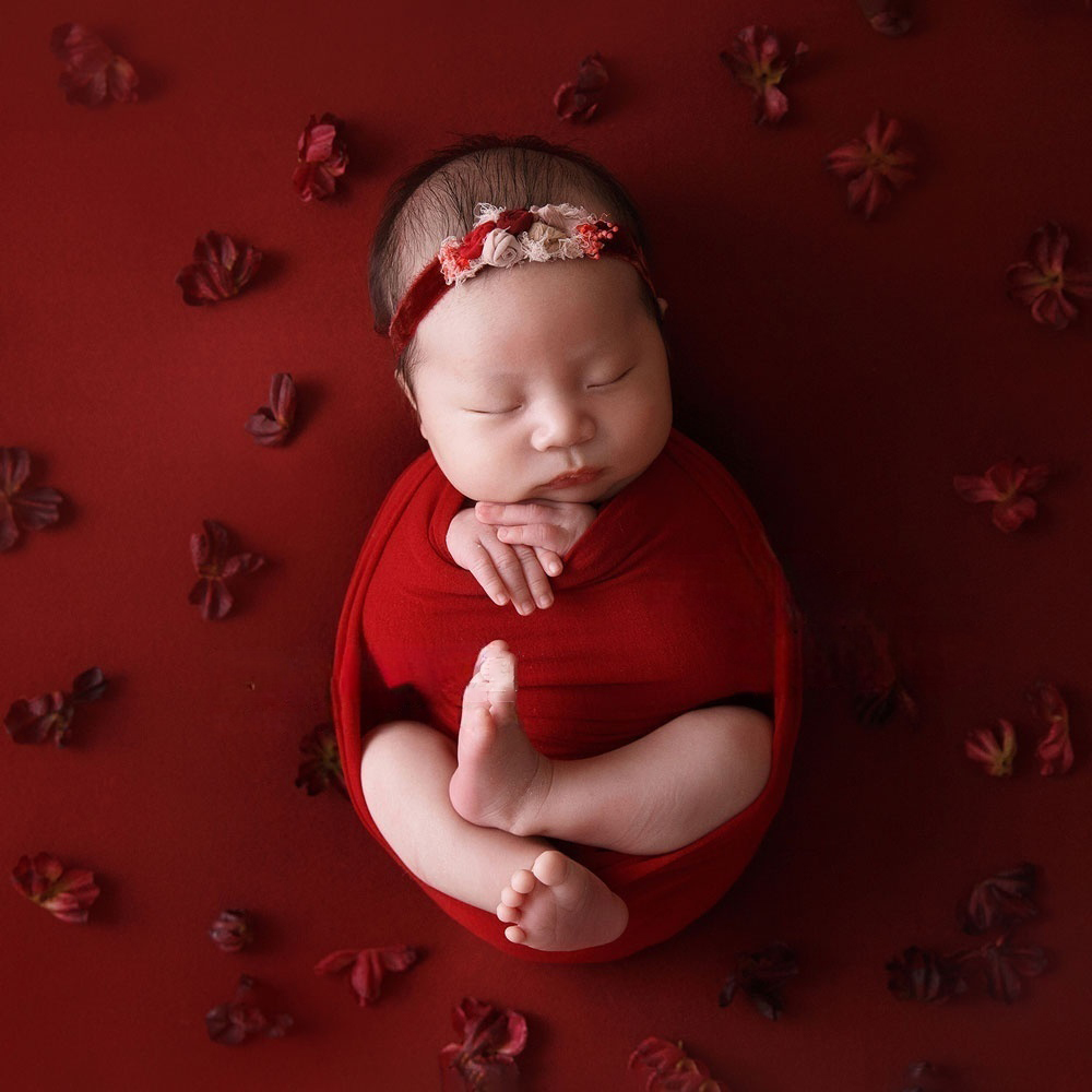 6 stks/set pasgeboren fotograf - Baby Wrap Stretchy recensie en prijs