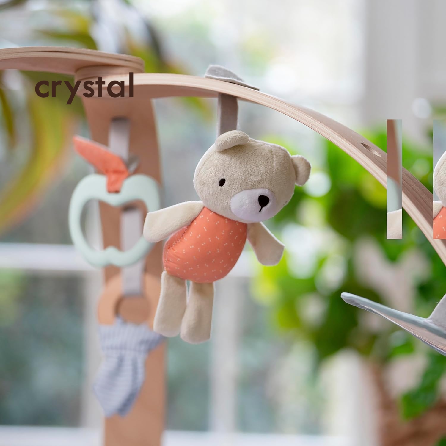 Speelgym van natuurlijk dennen - Baby Nursery Design recensie en prijs