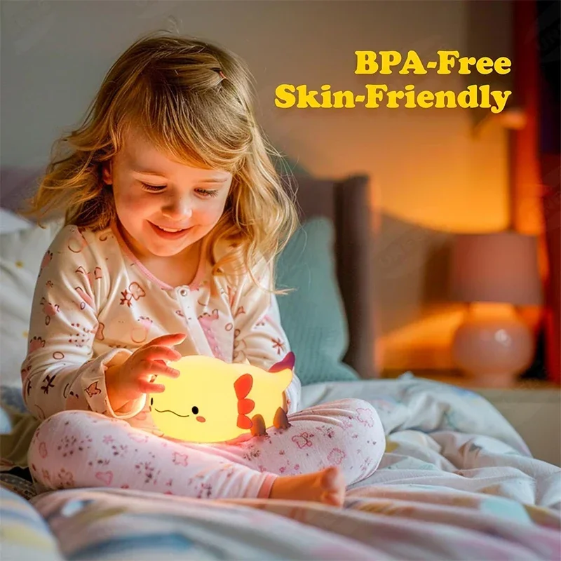 Schattig Axolotl-nachtlampje S - Baby Nursery Egg Light recensie en prijs