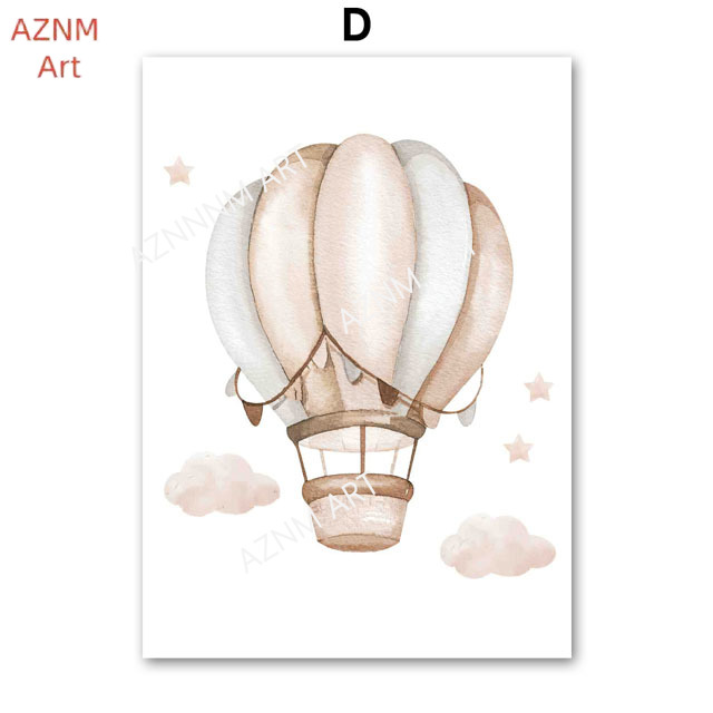 Olifant Ballon Regenboog Maan  - Baby Nursery Design recensie en prijs
