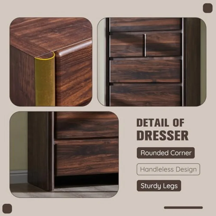 Modern dressoir met zeven lade - Drawer Dresser White recensie en prijs