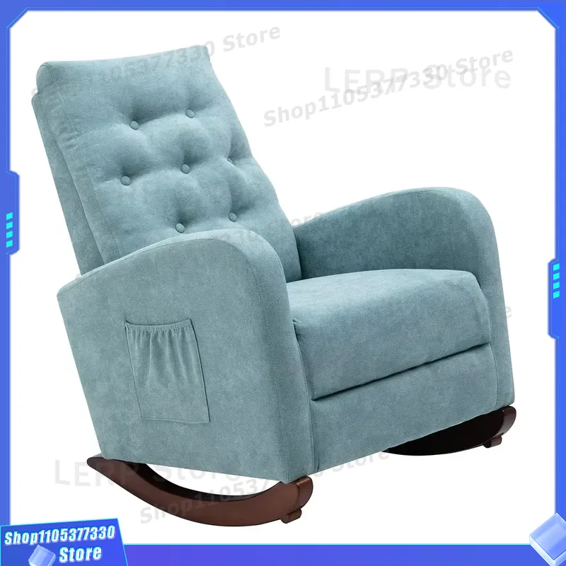 Houten baby schommelstoel met  - Baby Nursery Rocking Chair recensie en prijs
