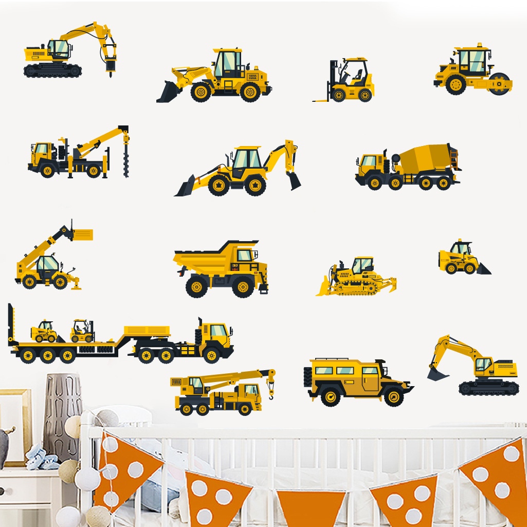 Cartoon graafmachine techniek  - Baby Nursery Design recensie en prijs