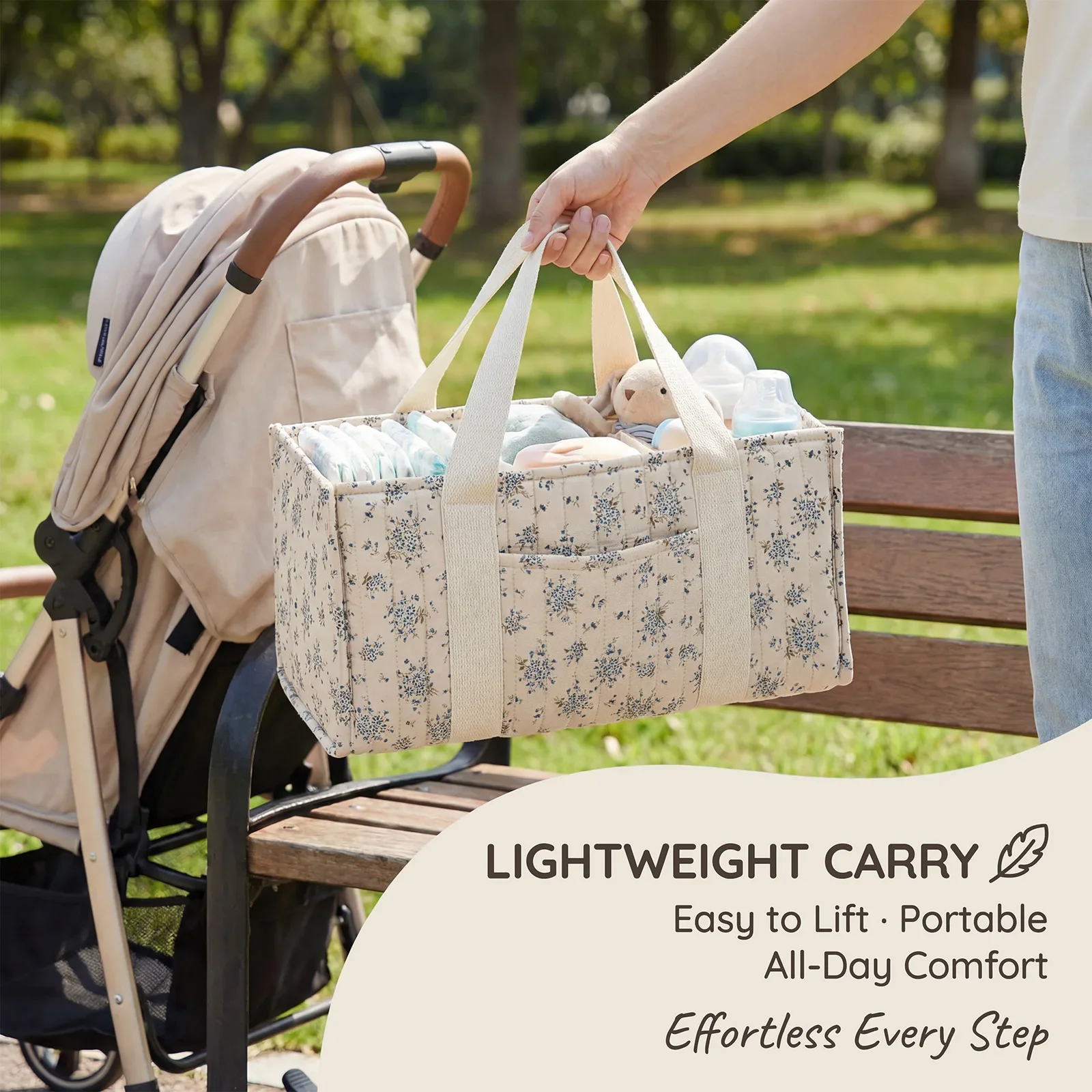 Opvouwbare luiertas-organizer  - Diaper Caddy Organizer recensie en prijs