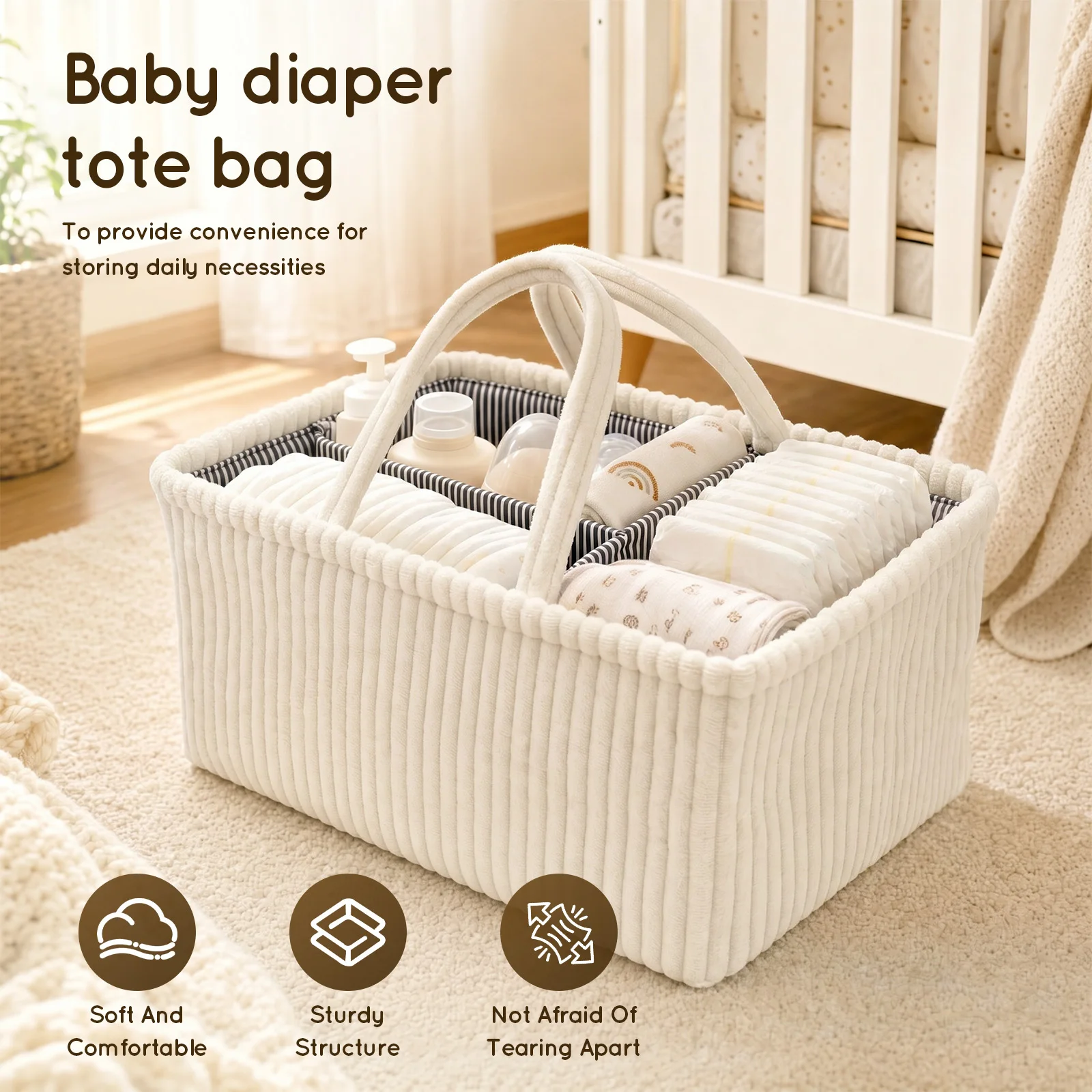 Baby Luiertas Opvouwbare Luier - Diaper Caddy Organizer recensie en prijs