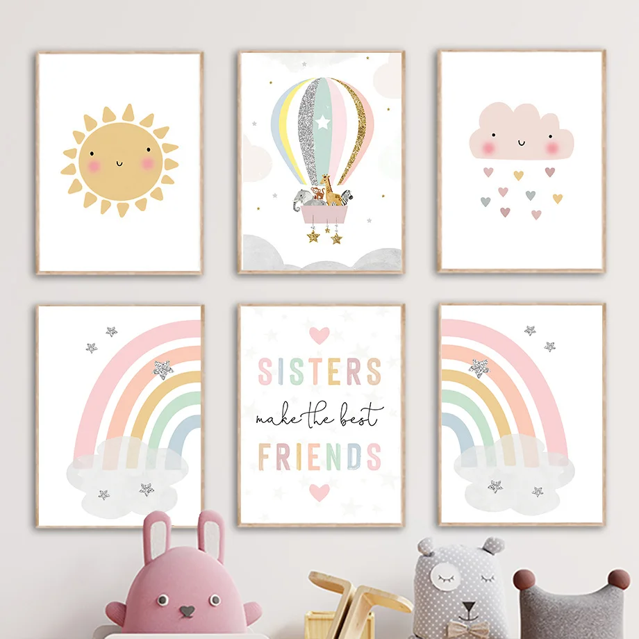 Giraffe Olifant Heteluchtballo - Baby Nursery Design recensie en prijs