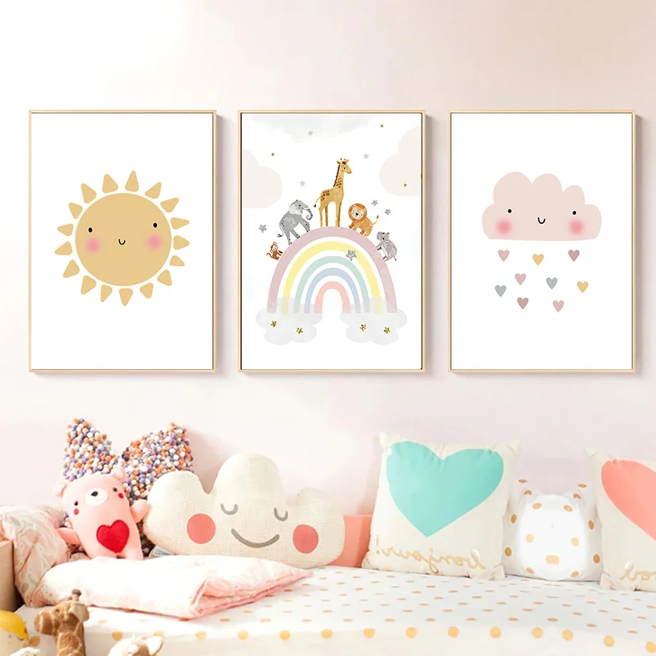 Giraffe Olifant Heteluchtballo - Baby Nursery Design recensie en prijs