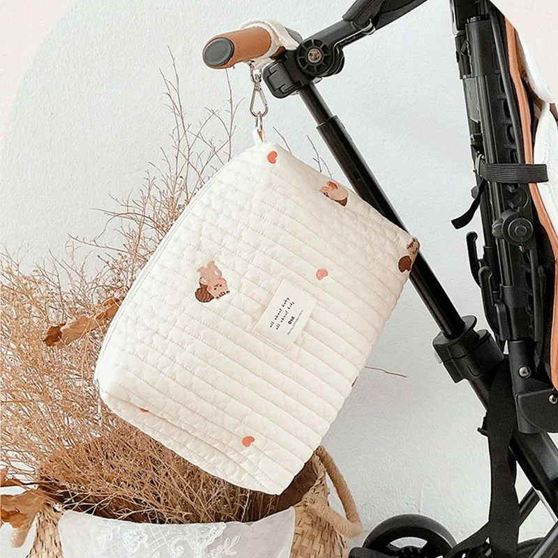Katoenen luiertas voor kinderw - Diaper Caddy Organizer recensie en prijs
