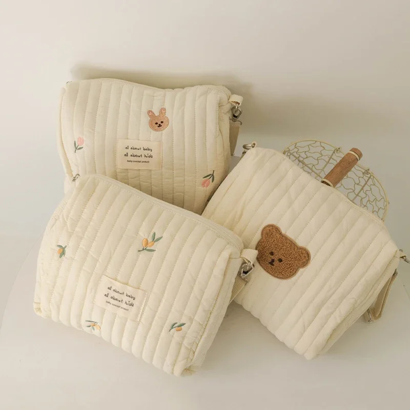 Katoenen luiertas voor kinderw - Diaper Caddy Organizer recensie en prijs