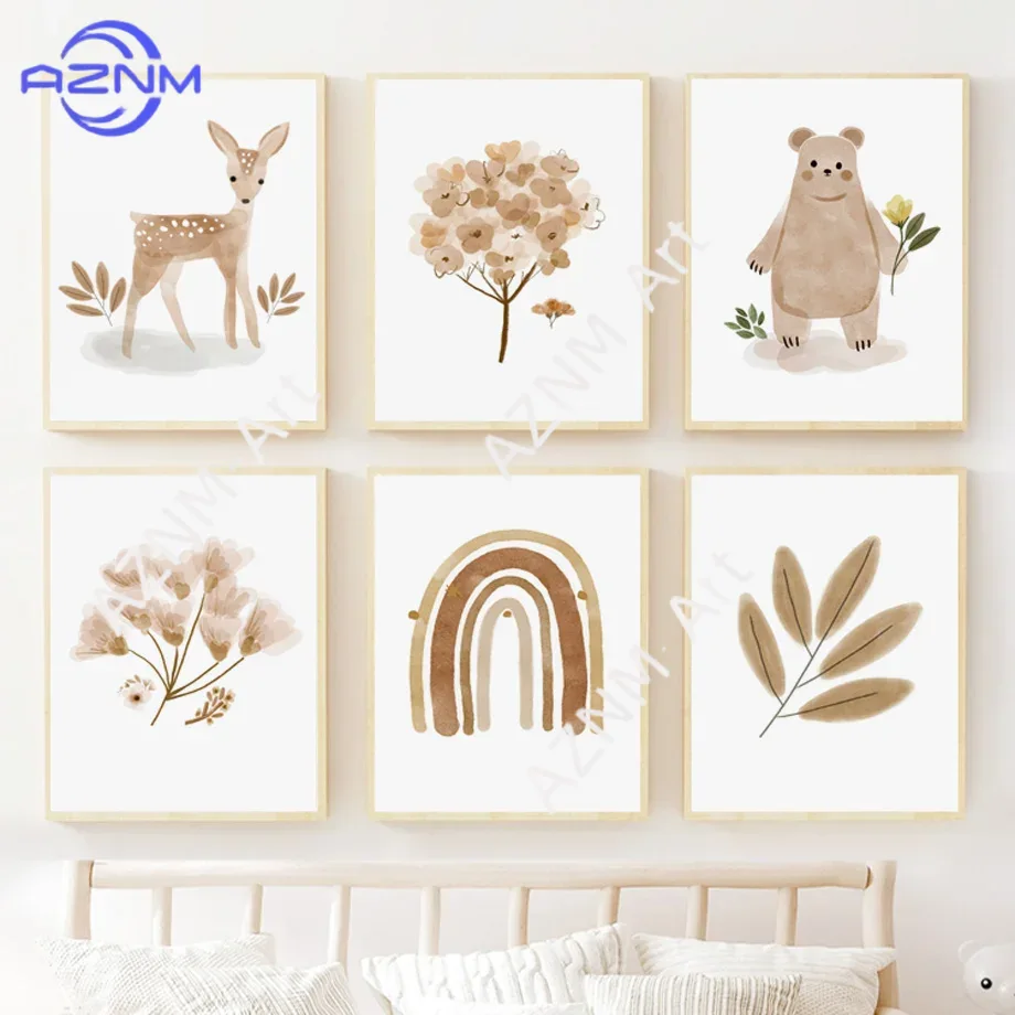 Boho kinderkamer wanddecoratie - Baby Nursery Pictures recensie en prijs