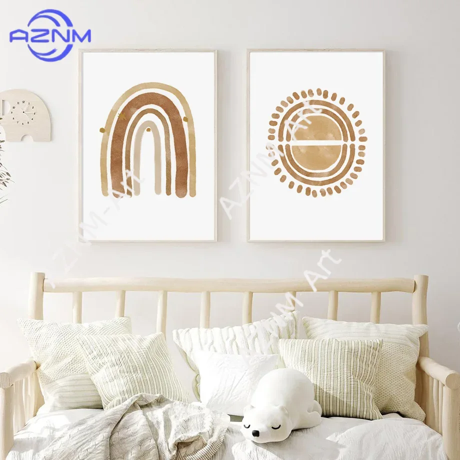 Boho kinderkamer wanddecoratie - Baby Nursery Pictures recensie en prijs