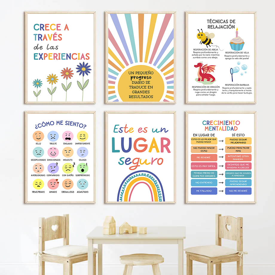 Spaans Onderwijsmotto Regenboo - Baby Nursery In Spanish recensie en prijs