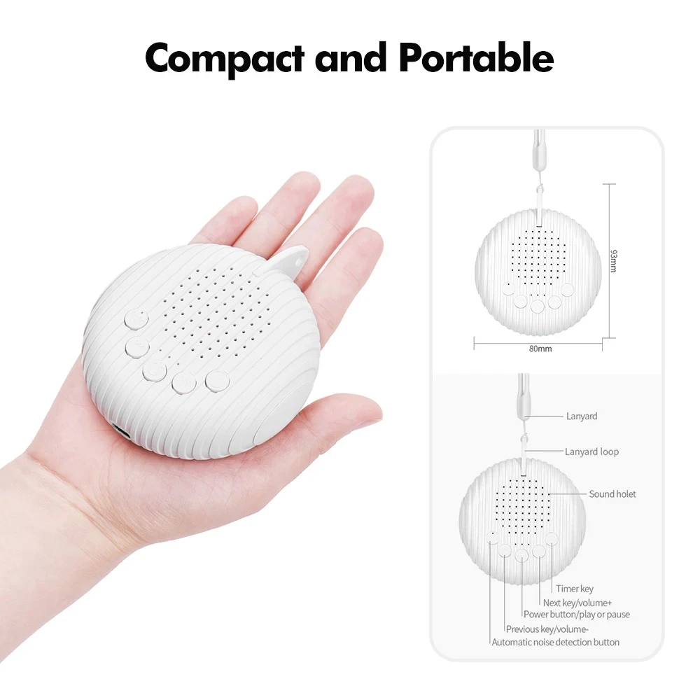 Nieuwe White Noise Sound Machi - Baby Sound Machine White recensie en prijs
