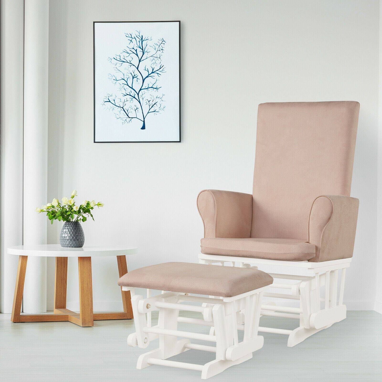 Baby Relax Schommelstoel met V - Baby Nursery Rocking Chair recensie en prijs