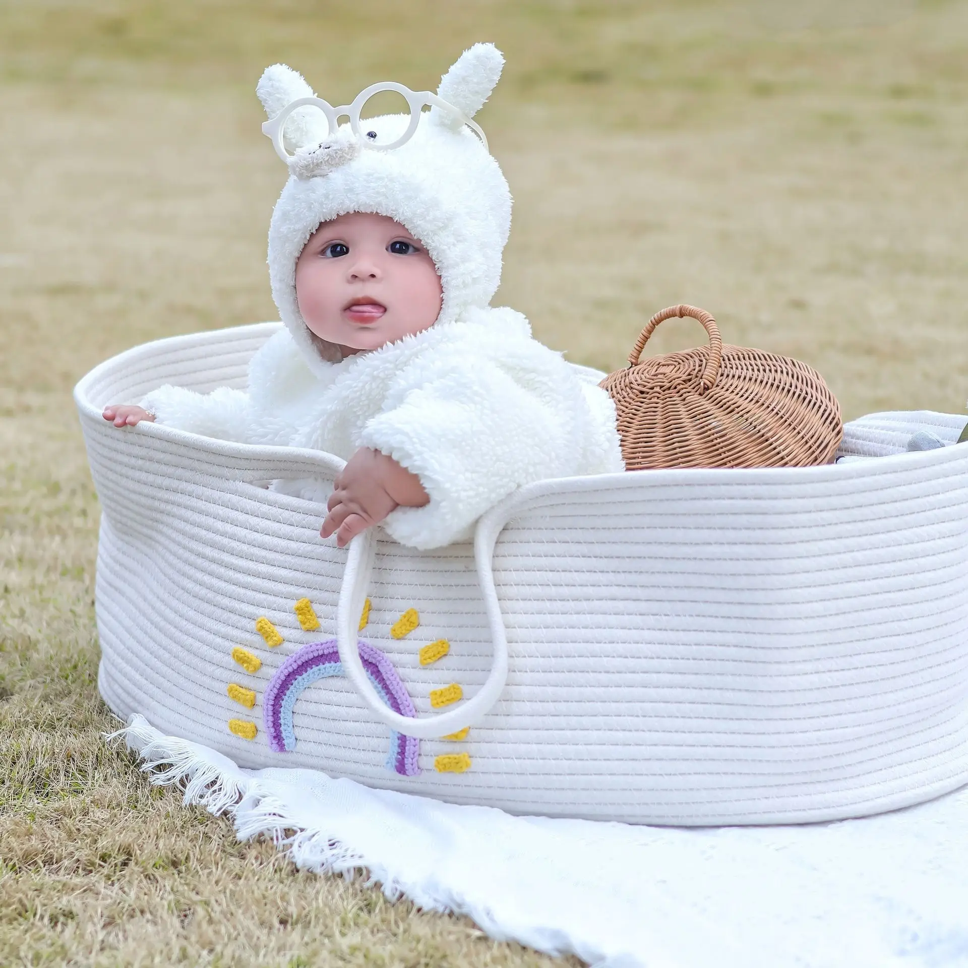 Draagbare babydraagmand wieg v - Baby Nursery Basket recensie en prijs