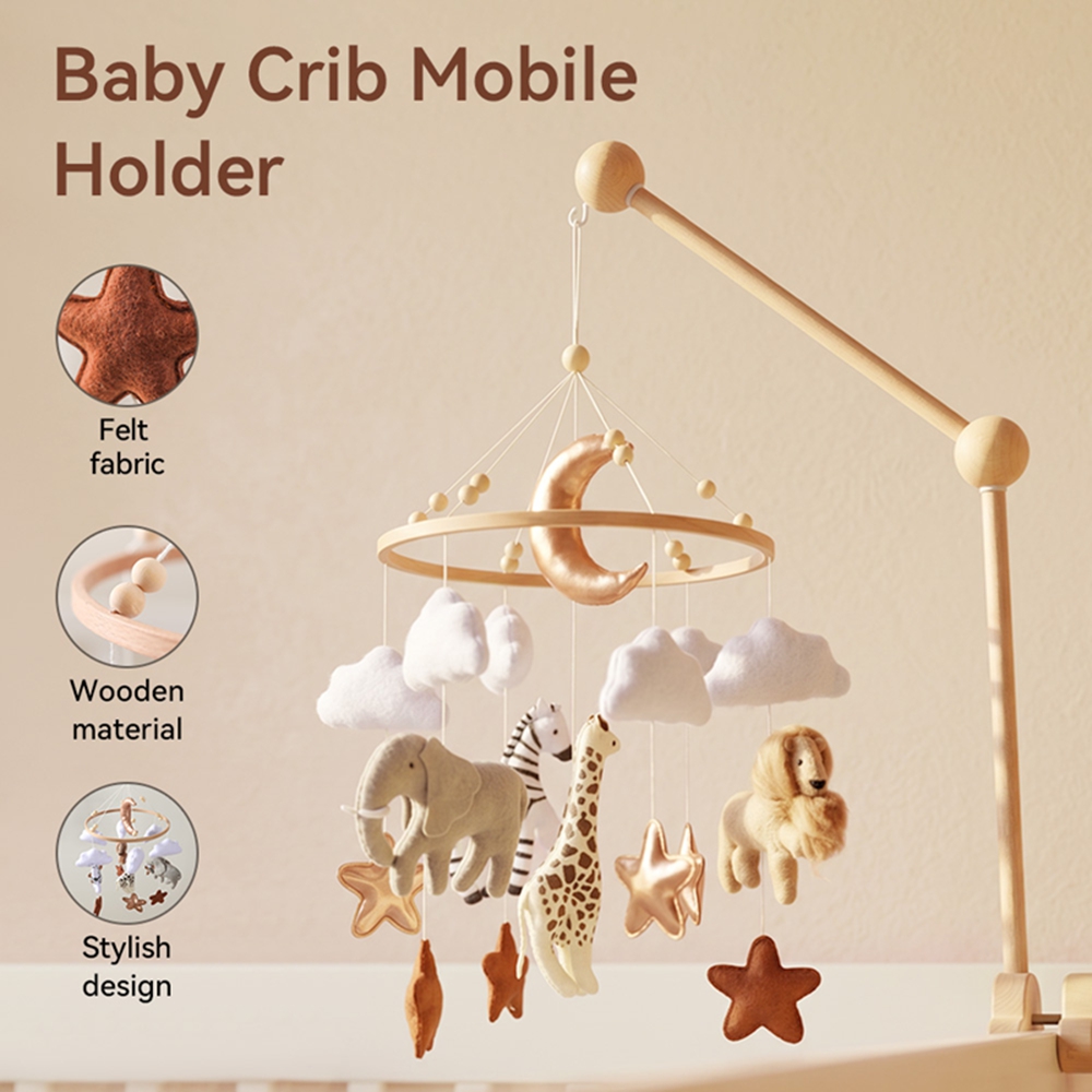 Houten bedbel babywieg mobiel  - Baby Nursery Bedding recensie en prijs