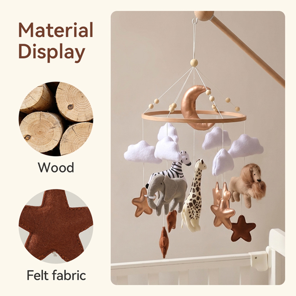 Houten bedbel babywieg mobiel  - Baby Nursery Bedding recensie en prijs