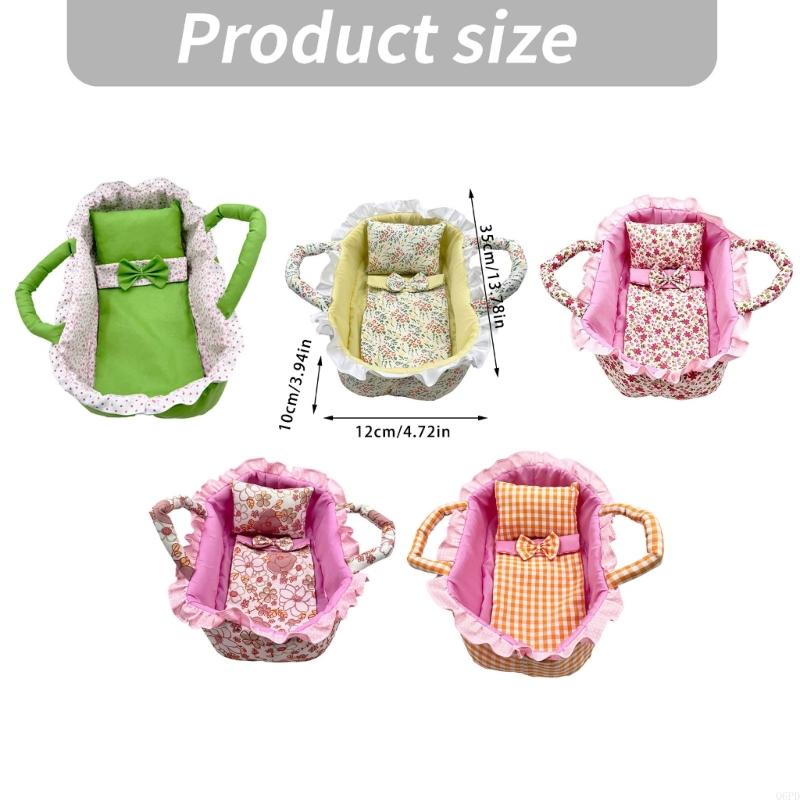 Poppendragers Mandbed met kuss - Baby Nursery Basket recensie en prijs