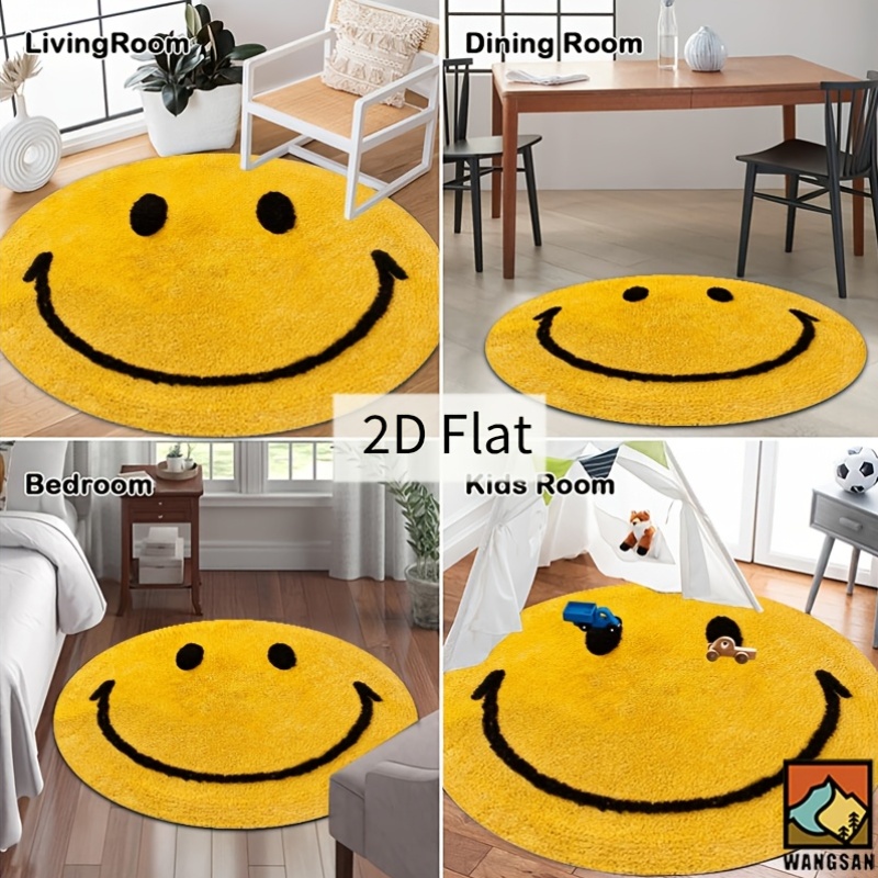2D rond flanellen vloerkleed m - Baby Nursery Rug recensie en prijs