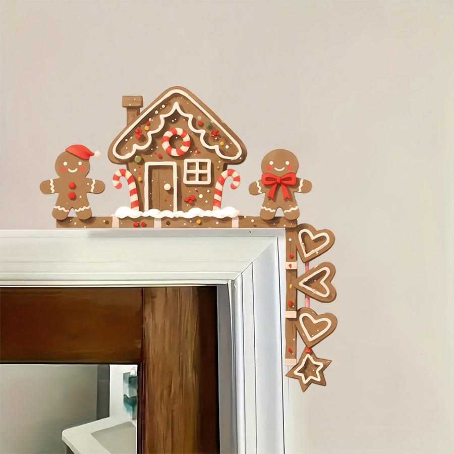 Peperkoekhuis & Man Kerst muur - Baby Nursery Design recensie en prijs
