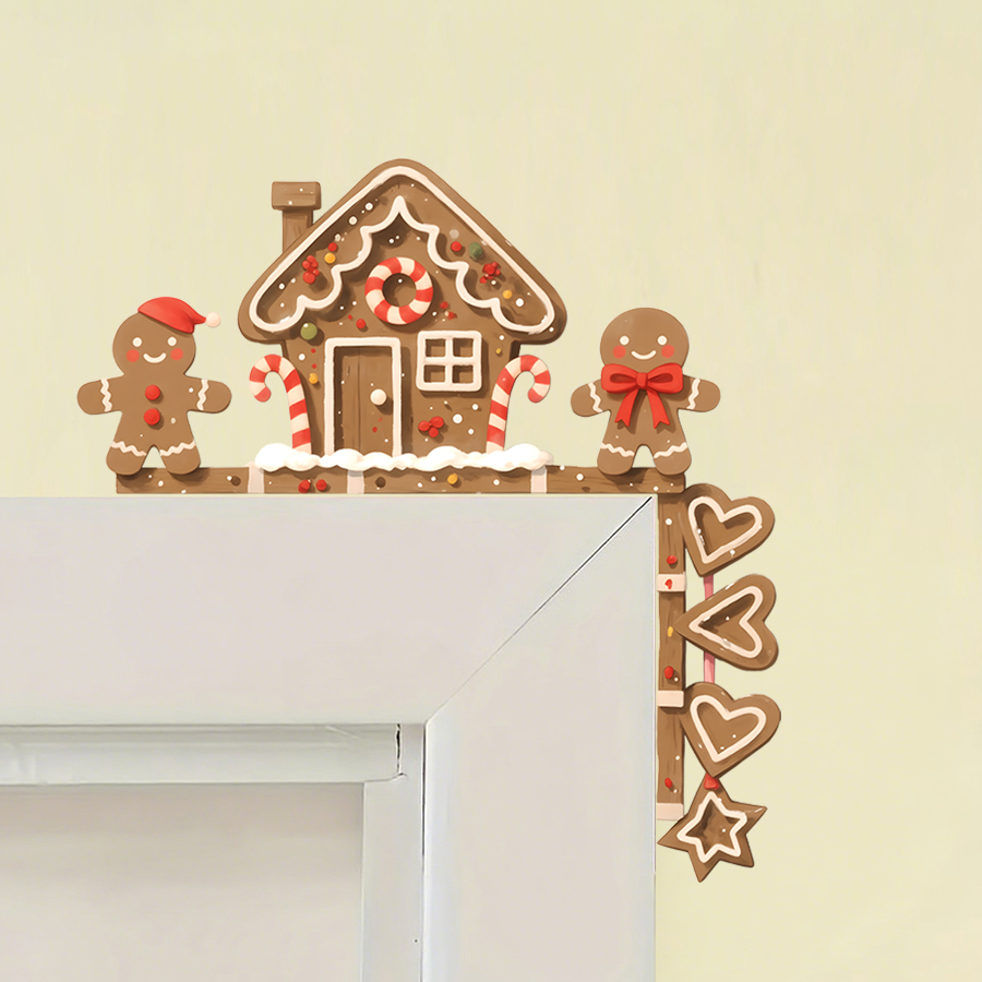 Peperkoekhuis & Man Kerst muur - Baby Nursery Design recensie en prijs