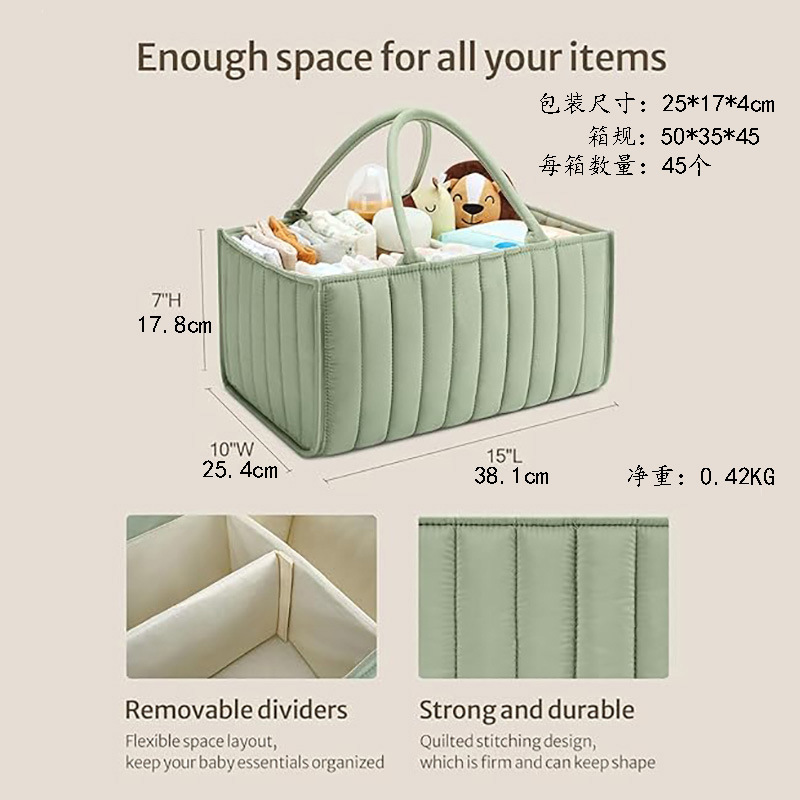 PANGDUBE Baby Luiertassen Luie - Baby Nursery Basket recensie en prijs