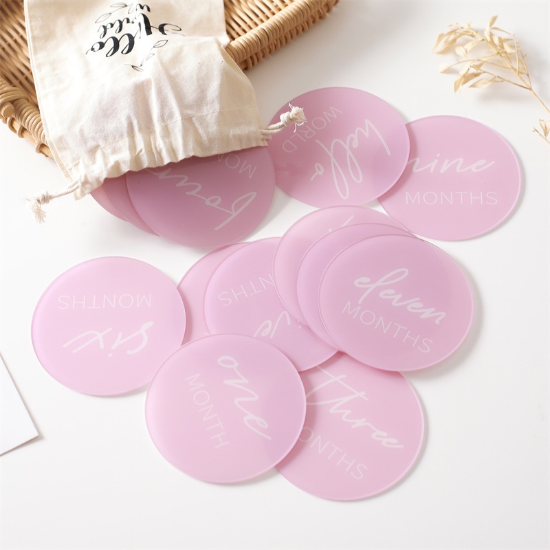 13pcs Baby Acryl Mijlpaal Numm - Milestone Card Set recensie en prijs