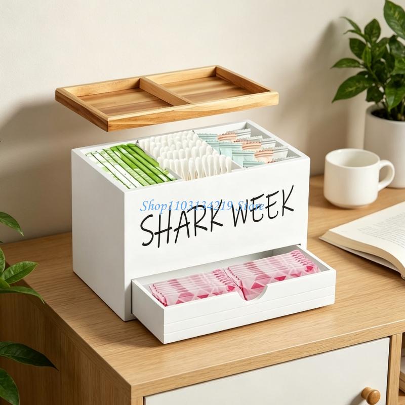 N5KC Opbergdoos met lade en de - Drawer Dresser White recensie en prijs