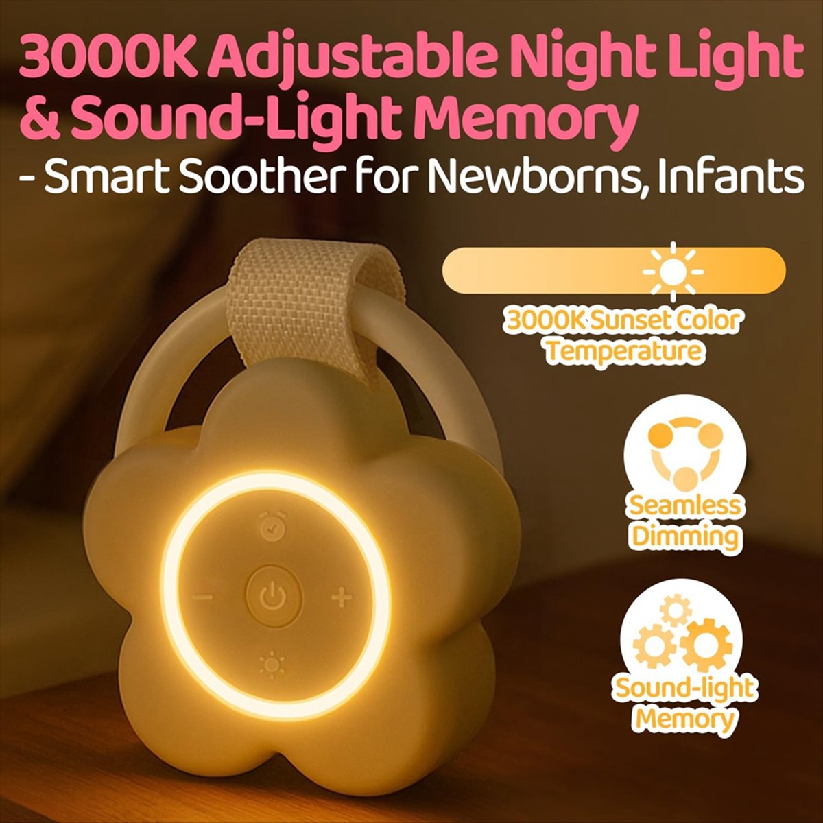 Prachtig - draagbare witte rui - Baby Sound Machine White recensie en prijs