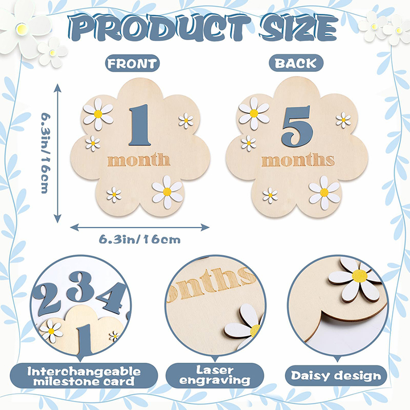 Baby Maandelijkse Mijlpaal Bor - Milestone Card Set recensie en prijs
