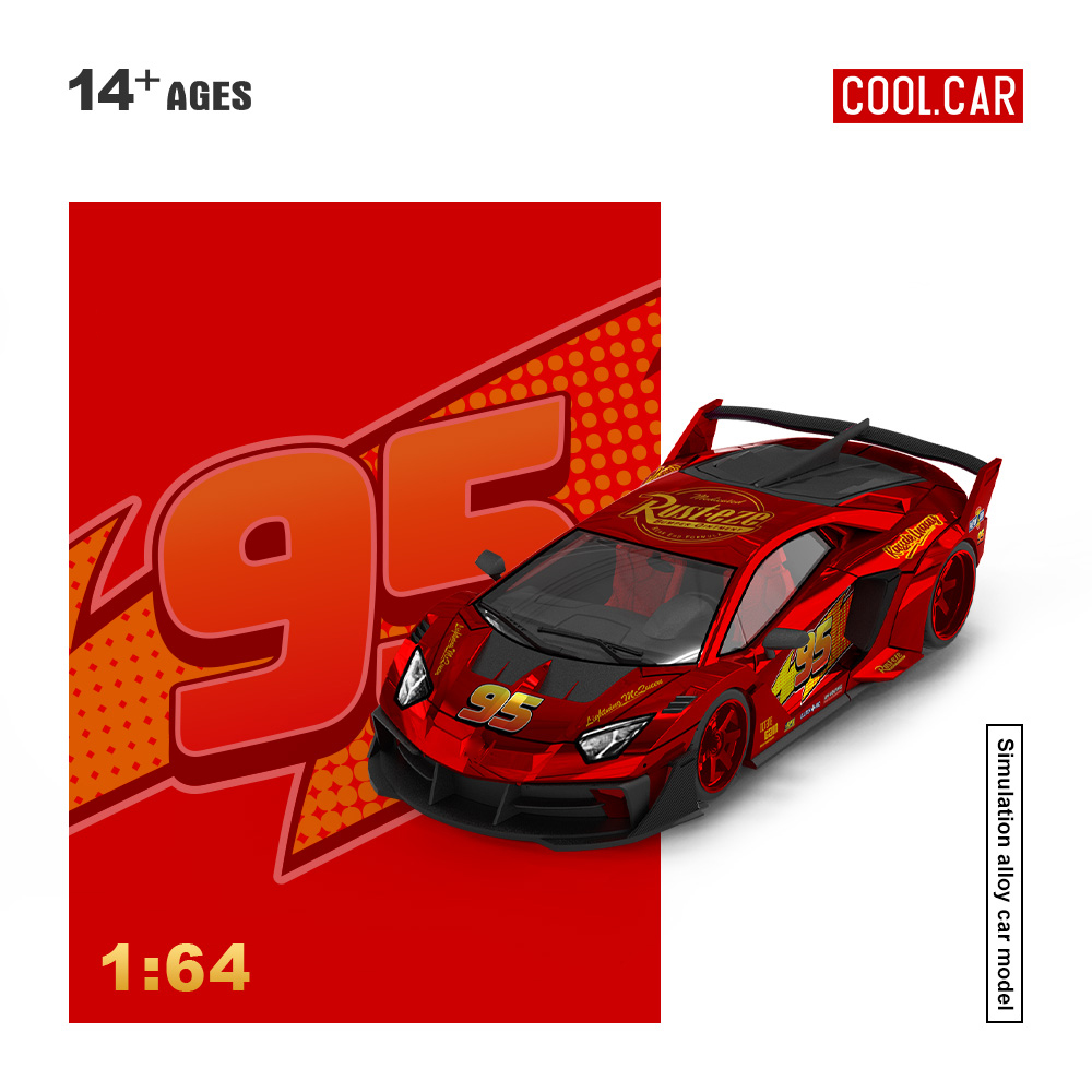 Cool Car 1:64 GT EVO Lightning - Baby Nursery Gifts recensie en prijs
