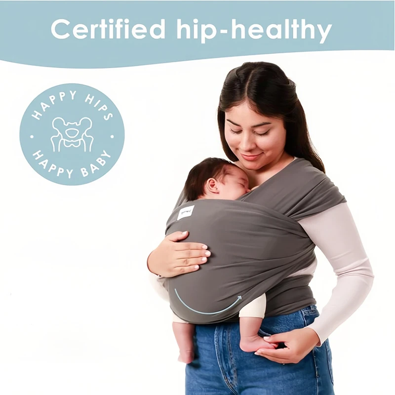 Zachte, elastische baby draagd - Baby Wrap Stretchy recensie en prijs