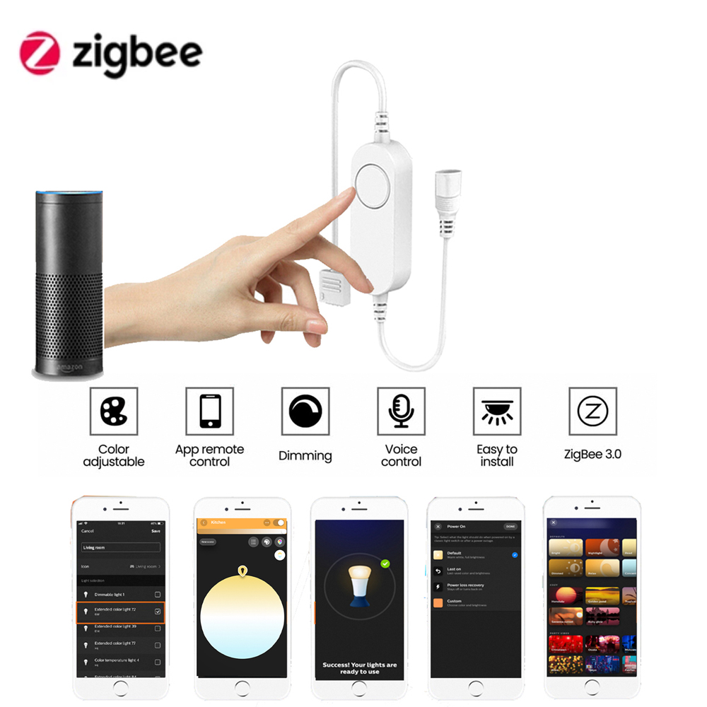 Zigbee 3.0 Ronde Dubbele Witte - Drawer Dresser White recensie en prijs