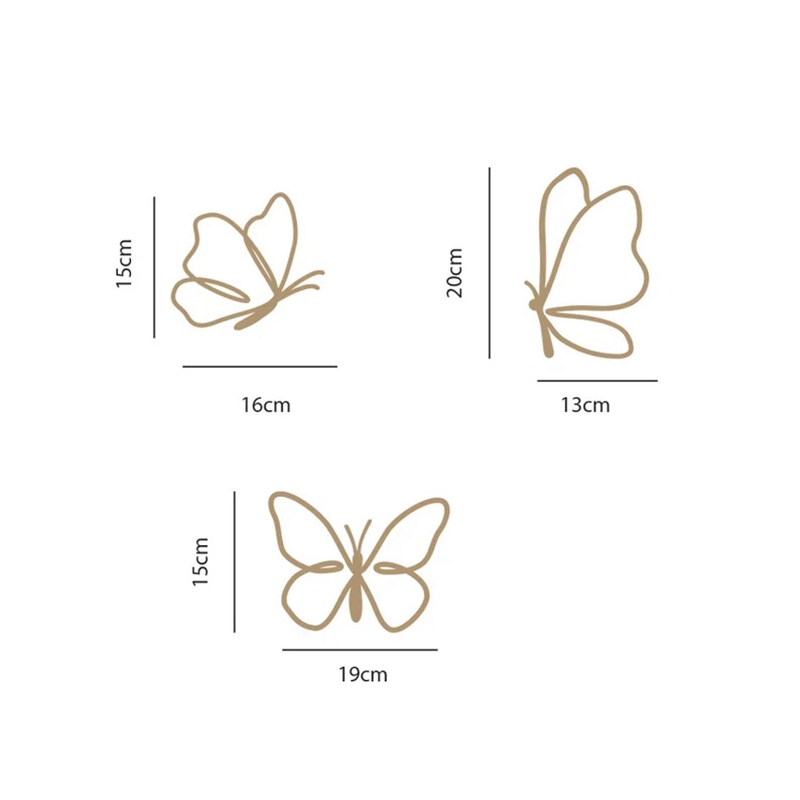 Houten Vlinderbord, Houten Wan - Baby Nursery Design recensie en prijs