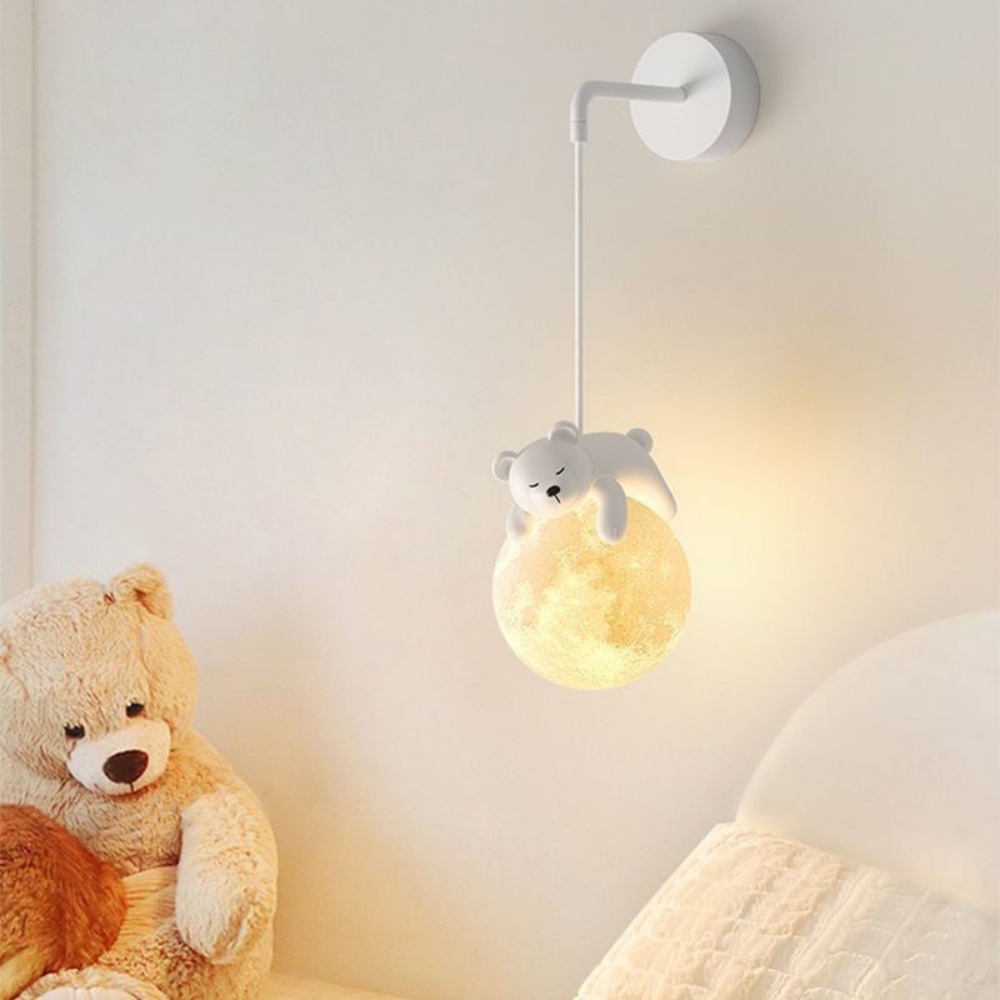 Schattige dierenwandlamp Wit K - Baby Nursery Light recensie en prijs