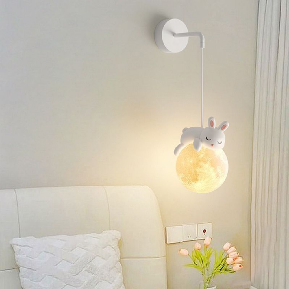 Schattige dierenwandlamp Wit K - Baby Nursery Light recensie en prijs
