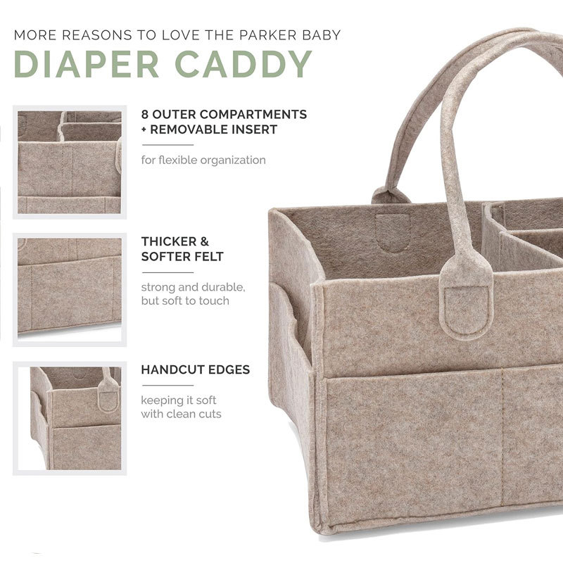 Luiercaddy - Opbergbak voor ki - Baby Nursery Basket recensie en prijs